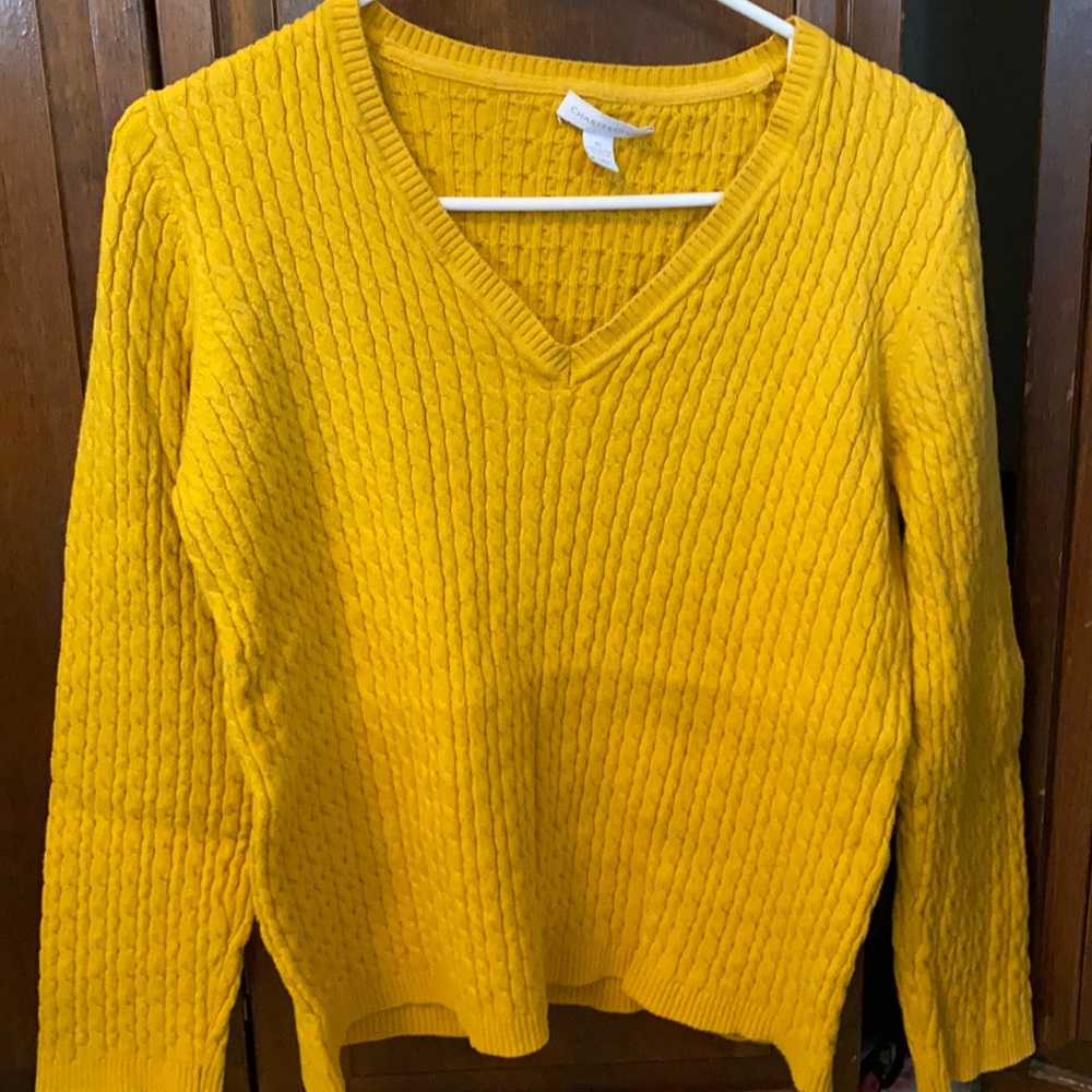 Vintage cable knit sweater
